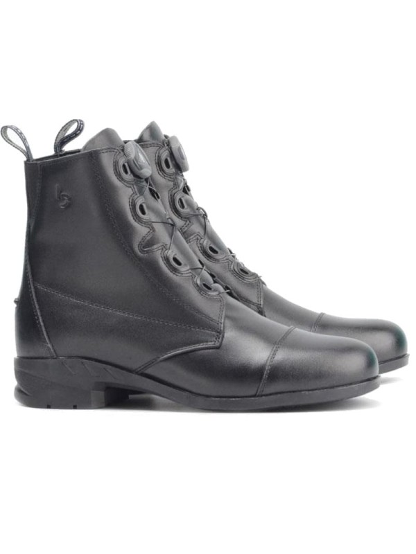 Short boots (boots) for riding Rider Tech  from genuine leather