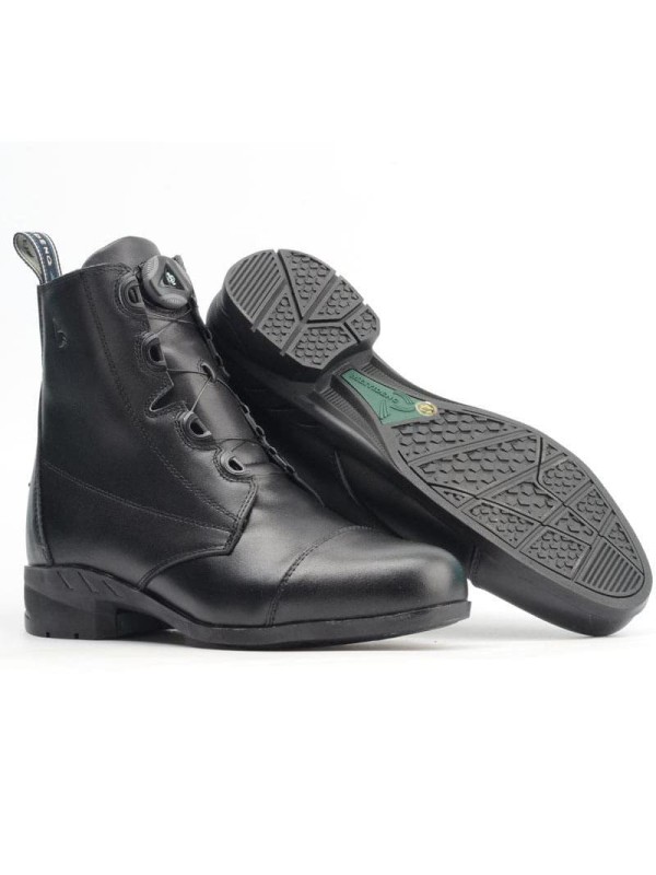 Short boots (boots) for riding Rider Tech  from genuine leather